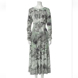 BEATRICE B Printed Midi Length DressSize: XXL